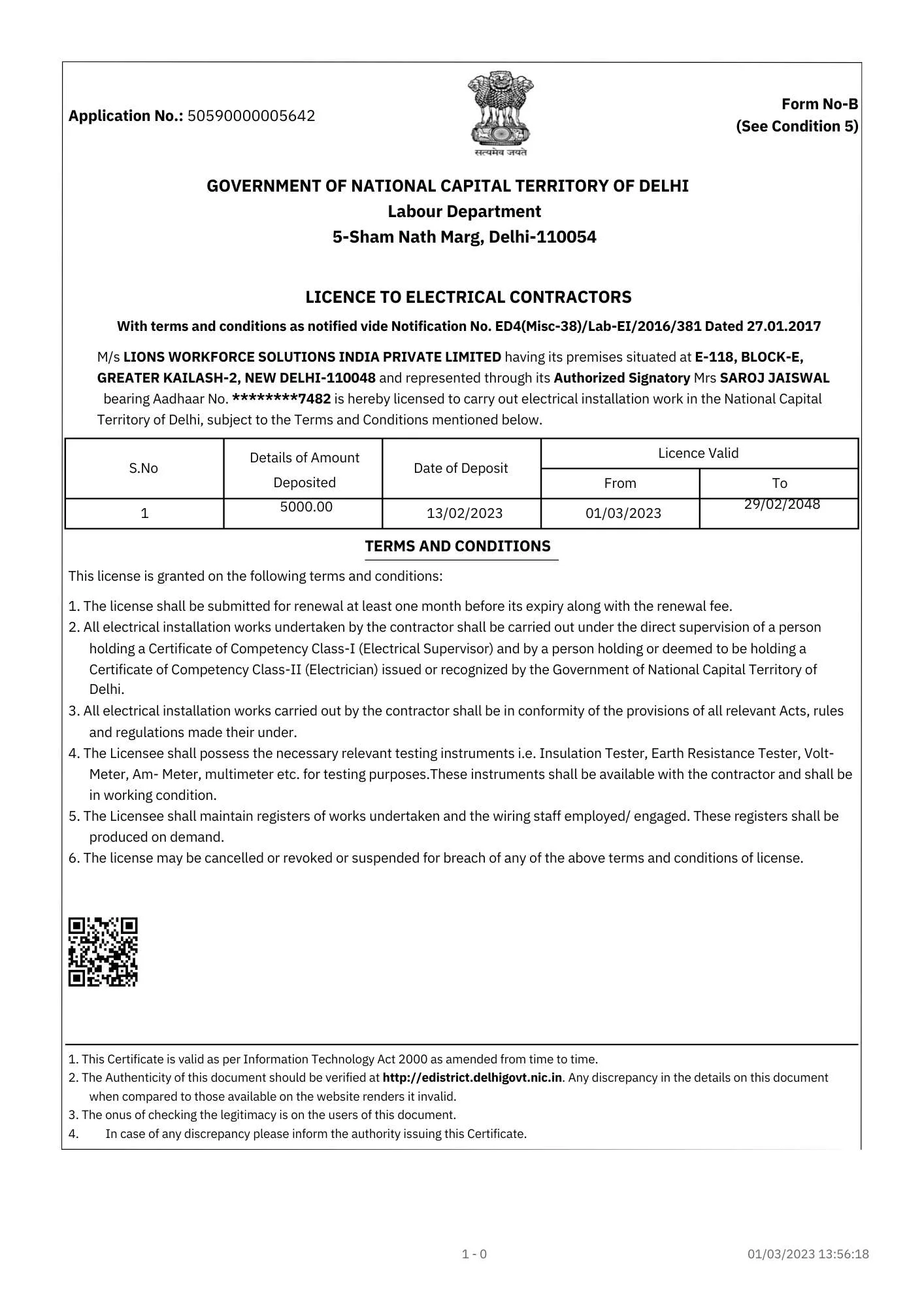 Lions Workforce Solutions Gallery