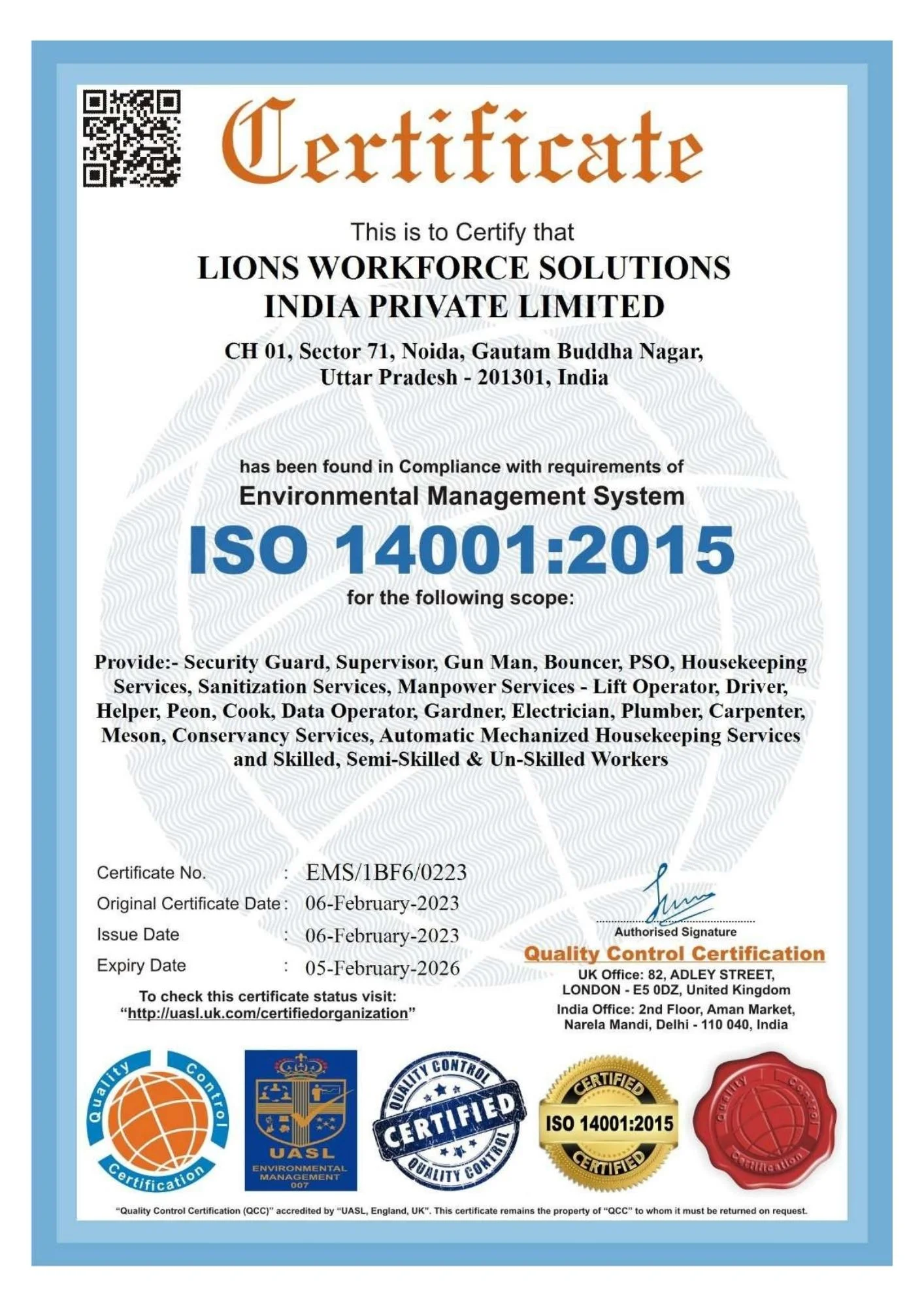 Lions Workforce Solutions Gallery