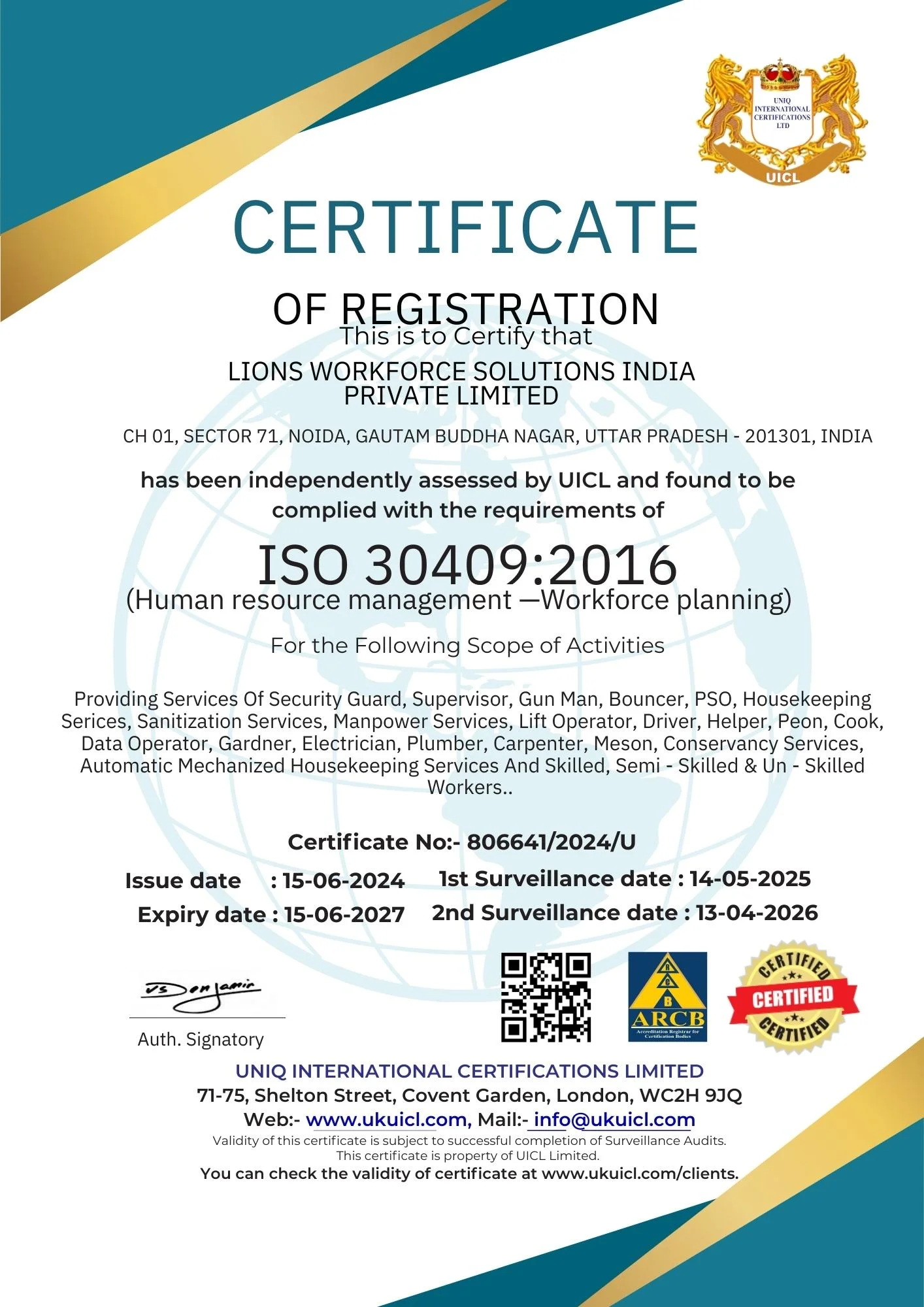 Lions Workforce Solutions Gallery