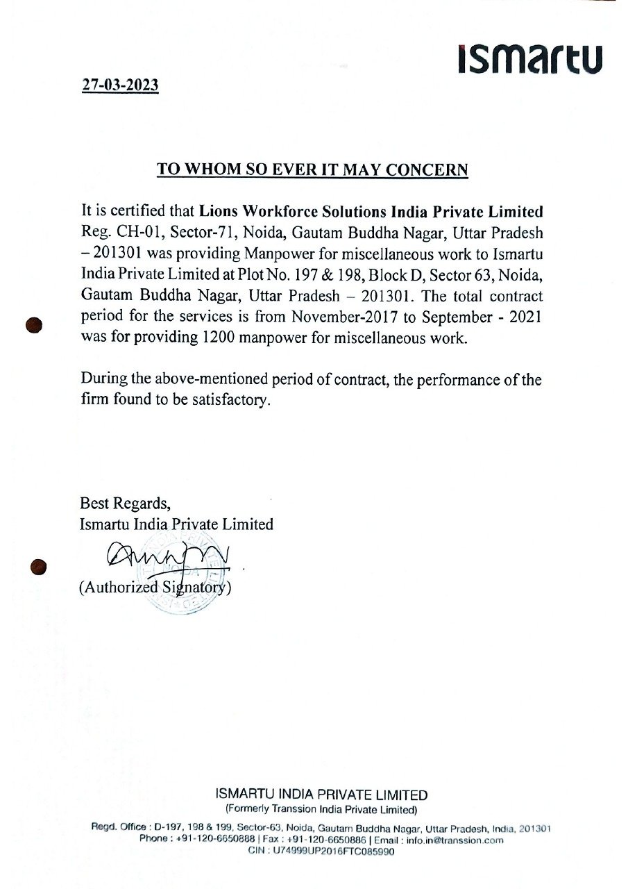 Lions Workforce Solutions Gallery